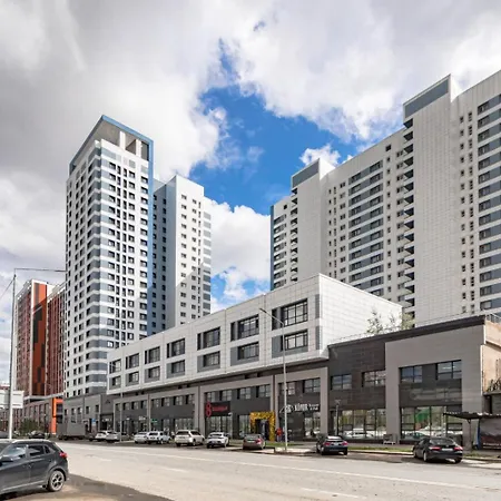 Апартаменты С 2 Спальнями В Хайвил Парк 2 Nur-Sultan  Exterior photo
